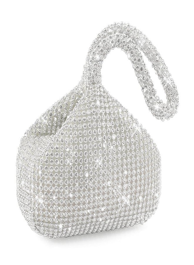 BELICOO Women Evening Clutch Bag Women Rhinestone Clutch Bag Sparkly Glitter Purse for Prom Party Wedding Engagement - Image 1